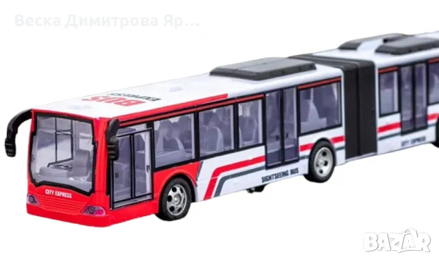 Реалистичен автобус с дистанционно управление – перфектното съчетание на дизайн и забавление, снимка 4 - Коли, камиони, мотори, писти - 48167063