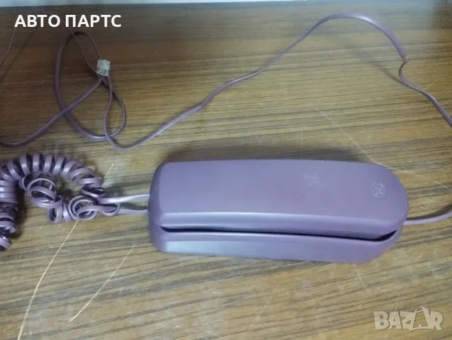 Стар домашен кабелен телефон, снимка 2 - Антикварни и старинни предмети - 56244447