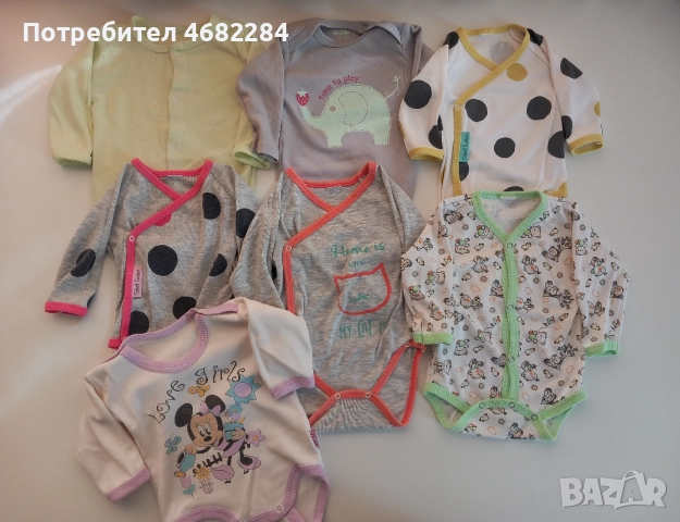 Маркови детски дрешки за бебе момиче 0-3м., снимка 3 - Комплекти за бебе - 52791842