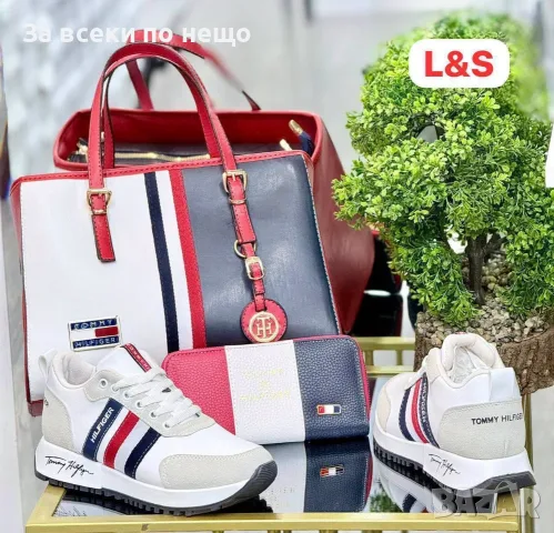 Tommy Hilfiger Дамски Маратонки👟Дамски Спортни Обувки Томи Хилфигер - Различни Цветове Код SEM-595, снимка 4 - Маратонки - 55881073