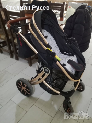 МОНИ Комбинирана бебешка количка 3в1 POLLY ЦЕНА: 350 лв / употребявана е няколко месеца За Силистра , снимка 12 - Детски колички - 36035700