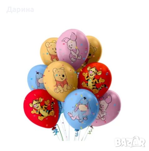 Парти сет Мечо пух, снимка 4 - Други - 41504147