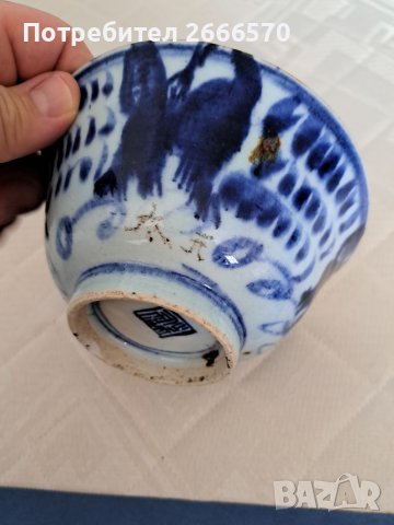 Китайска купичка , стар китайски порцелан, снимка 6 - Антикварни и старинни предмети - 41681351