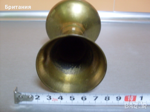 Бронзов съд- ваза., снимка 5 - Декорация за дома - 52920647