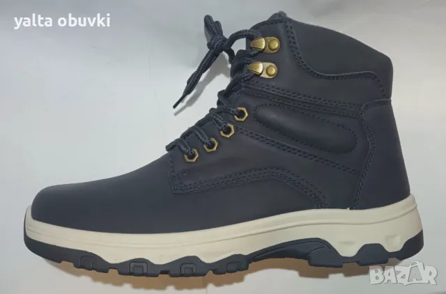 Юношески боти 716, тъмно сини, снимка 6 - Дамски боти - 48114092