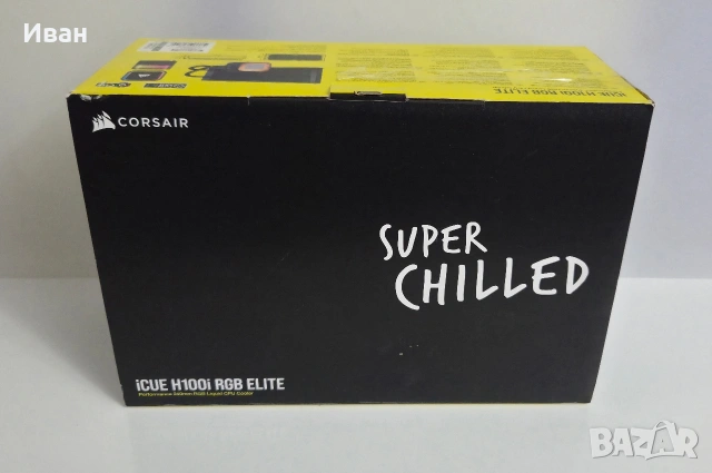 Водно Corsair iCUE h100i Elite RGB