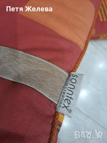 Градински възглавници/шалтета-SONNTEX 177/50/6см , снимка 7 - Градински мебели, декорация  - 53462918