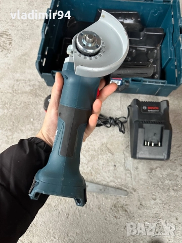 Bosch GWS 18V-7 ъглошлайф 2024г, снимка 4 - Ъглошлайфи - 52677001