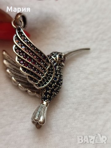 3D сребърна висулка, снимка 4 - Колиета, медальони, синджири - 34273198