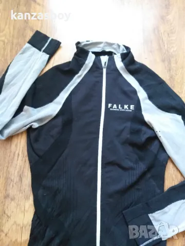 FALKE Ergonomic Sport System Men's Zip-Shirt Base Layer - мъжко термо горнище M, снимка 5 - Спортни дрехи, екипи - 48003062