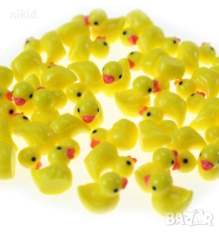 малко малки пате патета патенца пластмасови фигурки фигурка декоративни, снимка 2 - Фигурки - 36269435