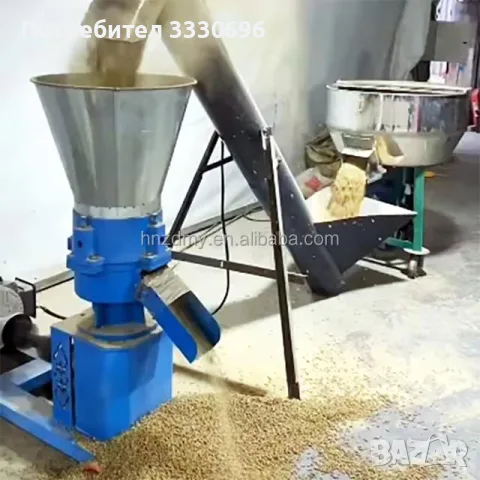 продавам линия за пелетиране на фуражи