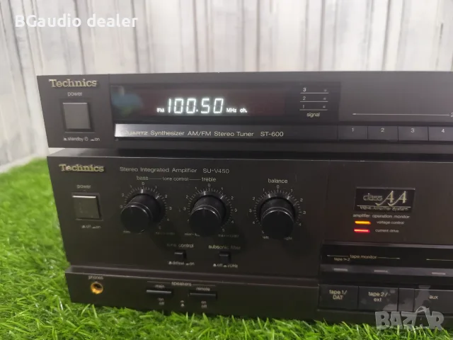 Technics SU-V450 + Technics ST-600, снимка 4 - Ресийвъри, усилватели, смесителни пултове - 52002812