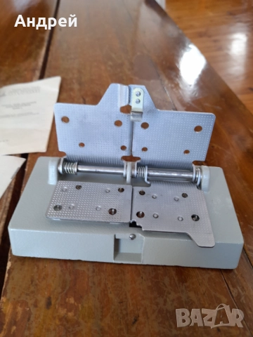 Стар уред за лепене на лента,сплайсер МПП-4, снимка 5 - Антикварни и старинни предмети - 51924137