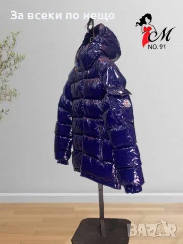 Мъжко зимно лачено яке Moncler - Налични различни цветове Код D1295, снимка 8 - Якета - 47873180