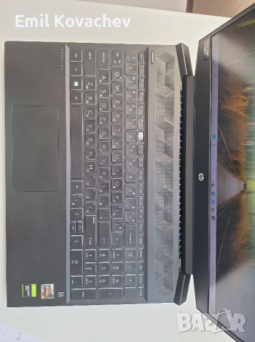 Лаптоп HP Pavilion Gaming 15 Ryzen 7 4800H Nvidia GTX, снимка 4 - Лаптопи за дома - 52828514