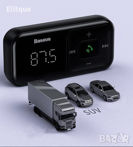 USB Зарядно устройство и трансмитер за кола с цифров дисплей, снимка 8 - Друга електроника - 52819822