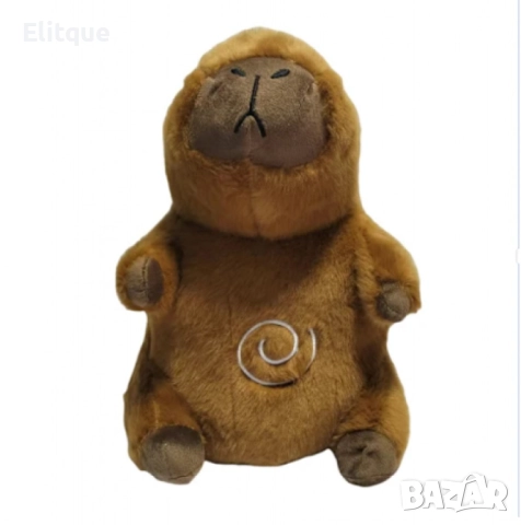 Дишаща Капибара, Успокояваща бебешка играчка със светлина и звук, снимка 3 - Плюшени играчки - 52716326