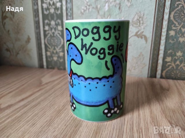 Чаша Dunoon "Doggies" by Jane Bradshaw, снимка 3 - Чаши - 40380036