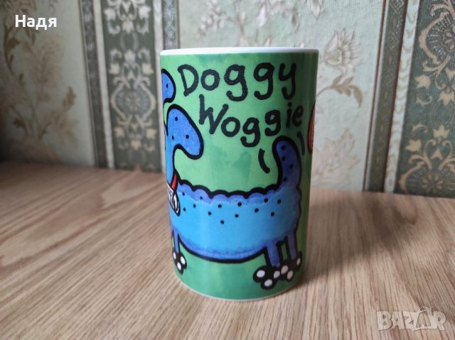 Чаша Dunoon "Doggies" by Jane Bradshaw, снимка 3 - Чаши - 40380036