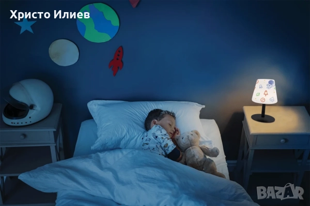 Настолната LED лампа с 3 тебеширени маркера за рисуване с димируема светлина, снимка 5 - Лед осветление - 51665277