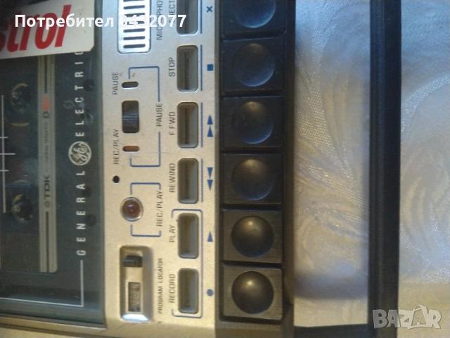 Касетофон Дженерал електрик, снимка 2 - Радиокасетофони, транзистори - 51965431