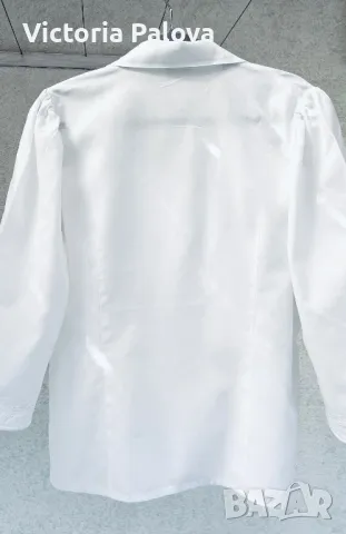 Скъпа бяла риза/блуза H. MOSER Австрия, снимка 11 - Ризи - 49626005