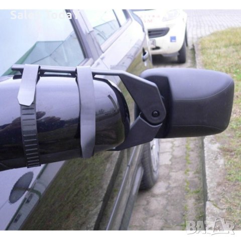 Огледало за каравана, бус, автомобил, 19см, снимка 5 - Аксесоари и консумативи - 40885271
