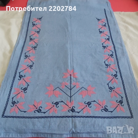 Старинни декоративни кърпа с бродерии,пано за стена, снимка 11 - Антикварни и старинни предмети - 50778534
