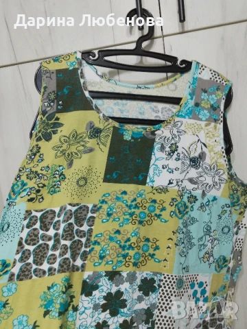 Памучна туника , снимка 2 - Туники - 51237176