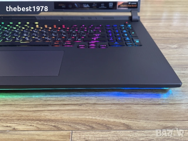 17.3 300Hz ROG Strix`Ryzen 9-5900HX/RTX 3070/16GB RAM/512GB SSD/RGB, снимка 3 - Лаптопи за игри - 53526733