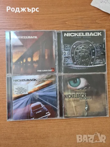 Колекция оригинални компактдискове (CD) – Nickelback (4 бр. - Rock / Post-Grunge) 