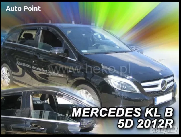 Ветробрани за MERCEDES B-Class W246 (2011+) 5 врати - 4бр. предни и задни Неко