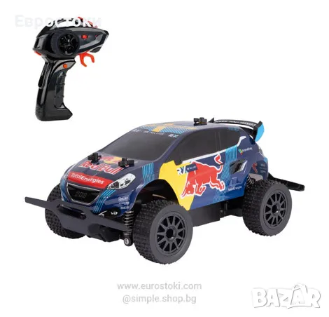 Радиоуправляема кола Carrera Red Bull Peugeot WRX 208 – Rallycross