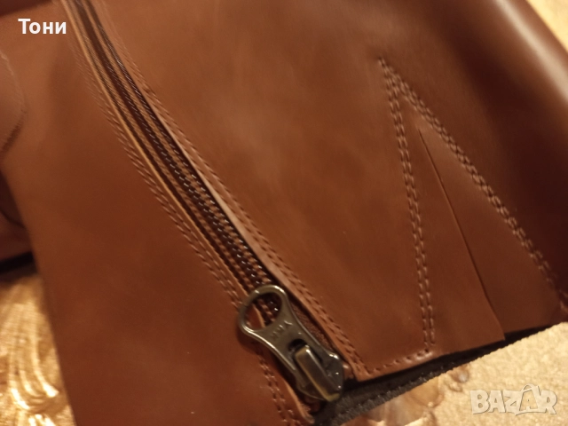 Нови Дамски Зимни Боти Изцяло от Естествена Кожа 40 , снимка 6 - Дамски боти - 52956816