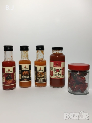 Люти сосове и сухи люти чушки Каролина Рийпър / Скоч Бонет