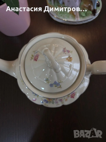 Чайник Carl Tielsch Altwasser, снимка 4 - Антикварни и старинни предмети - 53477537