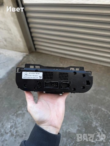 Панел за климатроник W204, снимка 2 - Части - 51406678