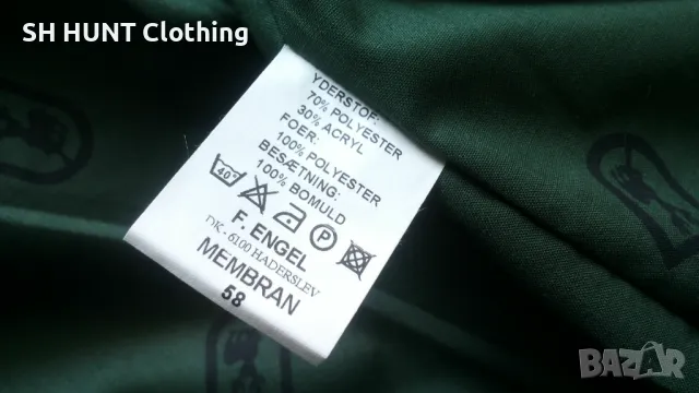 DEERHUNTER WINTER Windproof Jacket размер 58 / 3XL за лов зимно яке вятърно устойчиво безшумно - 830, снимка 14 - Якета - 47650798