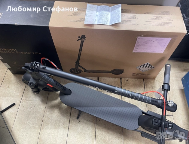 Електрическа тротинетка XIAOMI ELECTRIC SCOOTER ELITE  , снимка 2 - Други спортове - 53591208