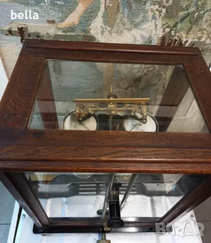 Аналитична немска стара фирмена везна Sartorius Werke Gottingen , снимка 3 - Антикварни и старинни предмети - 49290947
