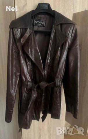 Дамско яке естествена кожа, снимка 3 - Якета - 51768249