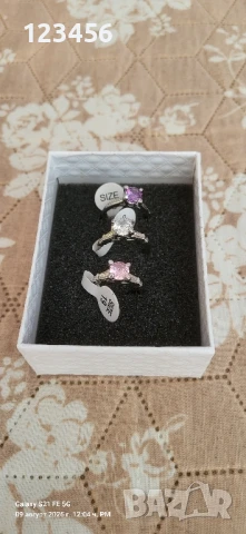 Пръстени от медицинска стомана , снимка 2 - Пръстени - 51340516