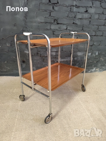 Сгъваема сервизна количка