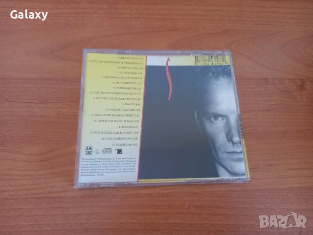 Sting - Fields of Gold: The Best of Sting 1984–1994, снимка 4 - CD дискове - 42203530