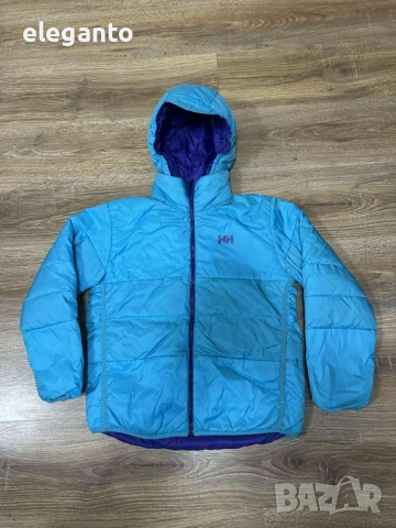 Детско двулицево яке Helly Hansen  PRIMALOFT ватирано зимно яке размер 164/14, снимка 2 - Детски якета и елеци - 51824384