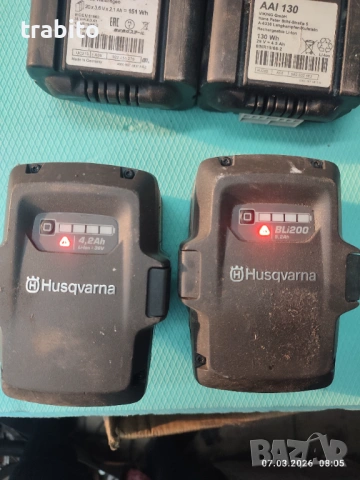 Батерия husqvarna, снимка 2 - Други инструменти - 53741969