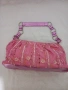 Розова чанта с паети, снимка 5