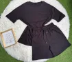 ⭕️Дамски комплекти с камъни  тениска и къси панталонки , снимка 2
