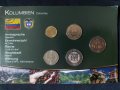Комплектен сет - Колумбия , 5 монети , снимка 1 - Нумизматика и бонистика - 44422655